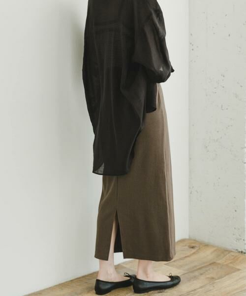 URBAN RESEARCH ITEMS / アーバンリサーチ アイテムズ スカート | リブロングスカート | 詳細15