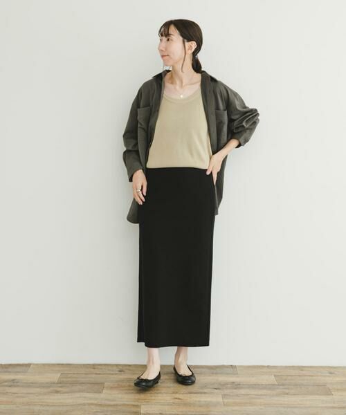 URBAN RESEARCH ITEMS / アーバンリサーチ アイテムズ スカート | リブロングスカート | 詳細21