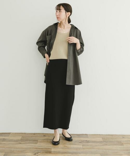 URBAN RESEARCH ITEMS / アーバンリサーチ アイテムズ スカート | リブロングスカート | 詳細22