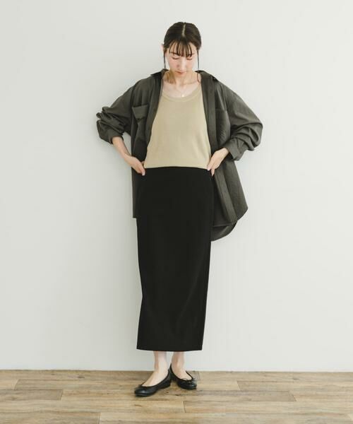 URBAN RESEARCH ITEMS / アーバンリサーチ アイテムズ スカート | リブロングスカート | 詳細23