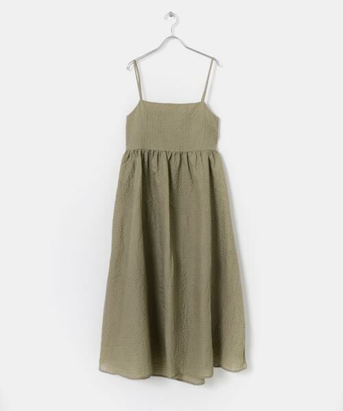 URBAN RESEARCH ITEMS / アーバンリサーチ アイテムズ ワンピース | ウエストギャザーキャミワンピース | 詳細4