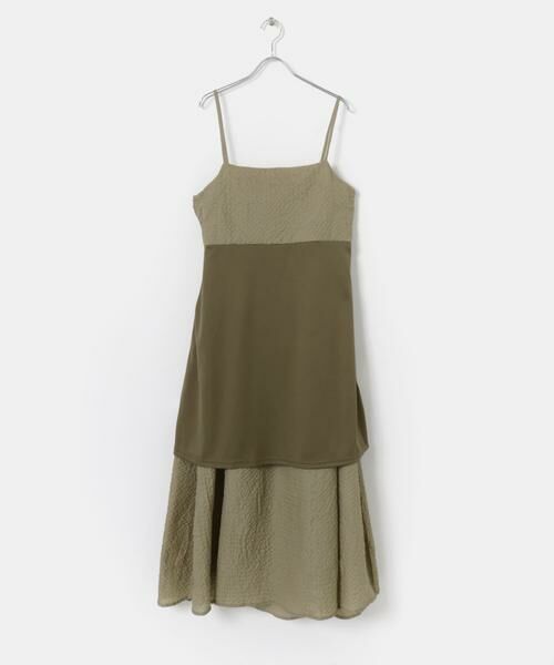URBAN RESEARCH ITEMS / アーバンリサーチ アイテムズ ワンピース | ウエストギャザーキャミワンピース | 詳細6