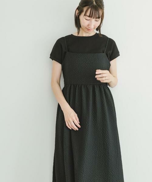 URBAN RESEARCH ITEMS / アーバンリサーチ アイテムズ ワンピース | ウエストギャザーキャミワンピース | 詳細11