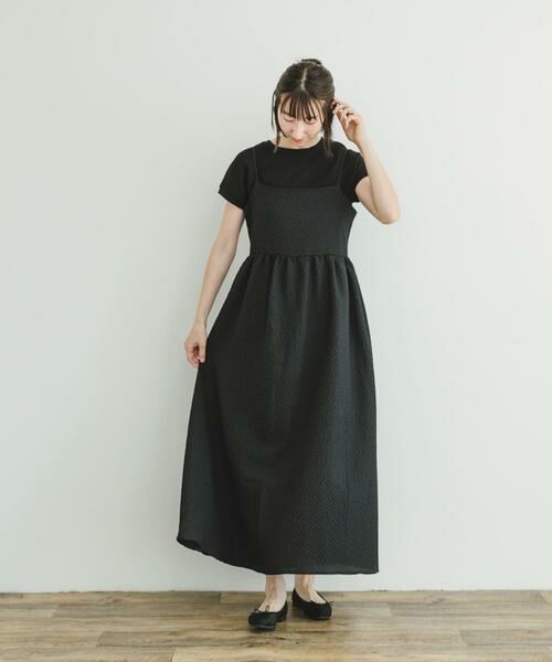 URBAN RESEARCH ITEMS / アーバンリサーチ アイテムズ ワンピース | ウエストギャザーキャミワンピース | 詳細15