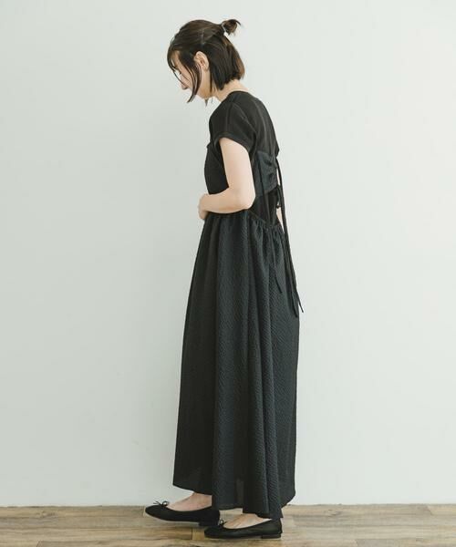 URBAN RESEARCH ITEMS / アーバンリサーチ アイテムズ ワンピース | ウエストギャザーキャミワンピース | 詳細16