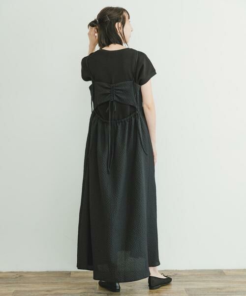 URBAN RESEARCH ITEMS / アーバンリサーチ アイテムズ ワンピース | ウエストギャザーキャミワンピース | 詳細17