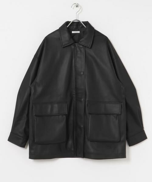 URBAN RESEARCH ITEMS / アーバンリサーチ アイテムズ その他アウター | フェイクレザージャケット | 詳細7