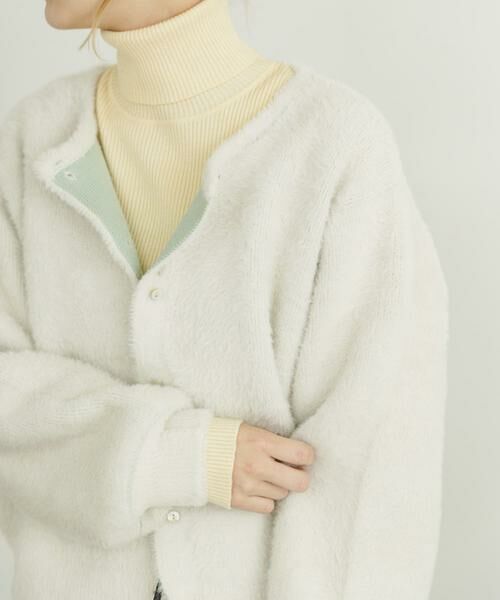 URBAN RESEARCH ITEMS / アーバンリサーチ アイテムズ カーディガン・ボレロ | ダブルフェイスニットカーデ | 詳細9