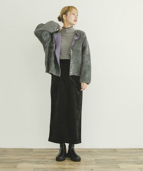URBAN RESEARCH ITEMS / アーバンリサーチ アイテムズ カーディガン・ボレロ | ダブルフェイスニットカーデ | 詳細18