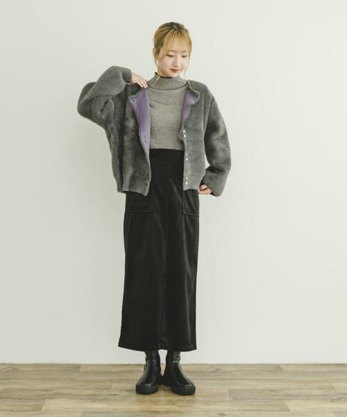 URBAN RESEARCH ITEMS / アーバンリサーチ アイテムズ カーディガン・ボレロ | ダブルフェイスニットカーデ | 詳細19
