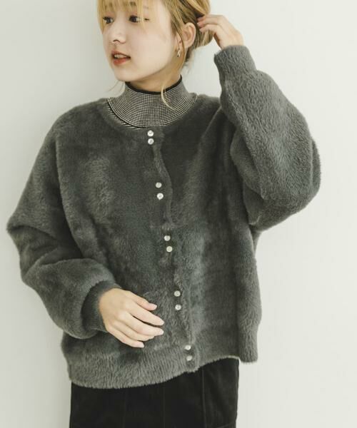 URBAN RESEARCH ITEMS / アーバンリサーチ アイテムズ カーディガン・ボレロ | ダブルフェイスニットカーデ | 詳細20