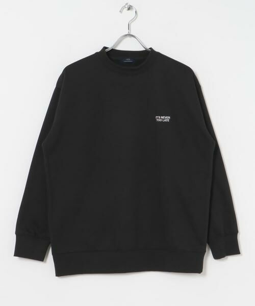 URBAN RESEARCH ITEMS / アーバンリサーチ アイテムズ スウェット | 1pointロゴ刺繍 クルーネックスウェット | 詳細10