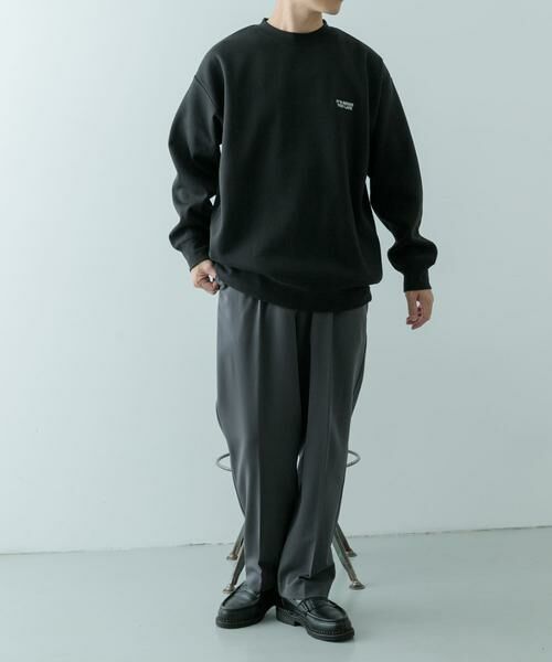 URBAN RESEARCH ITEMS / アーバンリサーチ アイテムズ スウェット | 1pointロゴ刺繍 クルーネックスウェット | 詳細9
