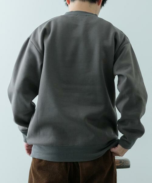 URBAN RESEARCH ITEMS / アーバンリサーチ アイテムズ スウェット | 1pointロゴ刺繍 クルーネックスウェット | 詳細15