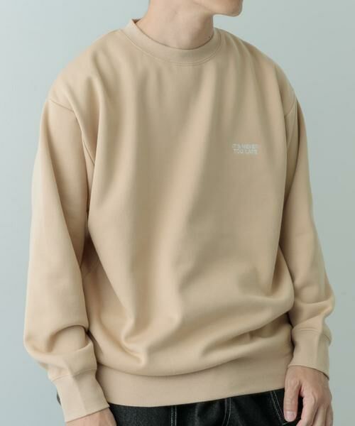 URBAN RESEARCH ITEMS / アーバンリサーチ アイテムズ スウェット | 1pointロゴ刺繍 クルーネックスウェット | 詳細21