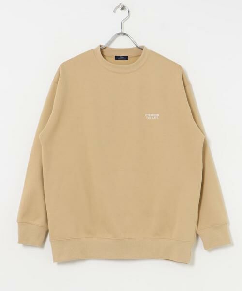 URBAN RESEARCH ITEMS / アーバンリサーチ アイテムズ スウェット | 1pointロゴ刺繍 クルーネックスウェット | 詳細25