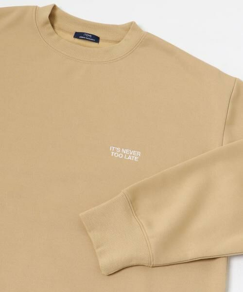 URBAN RESEARCH ITEMS / アーバンリサーチ アイテムズ スウェット | 1pointロゴ刺繍 クルーネックスウェット | 詳細26