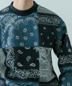 URBAN RESEARCH ITEMS / アーバンリサーチ アイテムズ スウェット | ニットフリース 総柄スウェット トップス