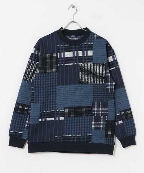 URBAN RESEARCH ITEMS / アーバンリサーチ アイテムズ スウェット | ニットフリース 総柄スウェット トップス | 詳細6