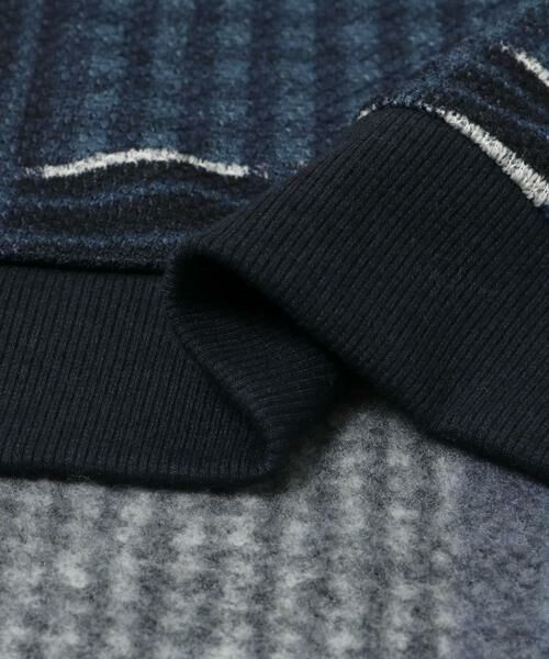 URBAN RESEARCH ITEMS / アーバンリサーチ アイテムズ スウェット | ニットフリース 総柄スウェット トップス | 詳細9