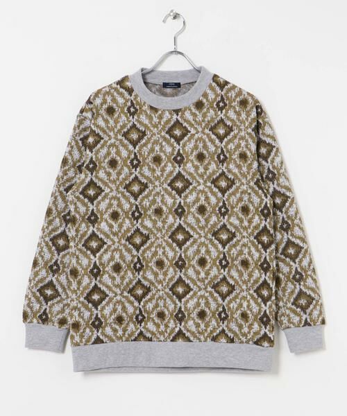 URBAN RESEARCH ITEMS / アーバンリサーチ アイテムズ スウェット | ニットフリース 総柄スウェット トップス | 詳細23