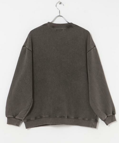 URBAN RESEARCH ITEMS / アーバンリサーチ アイテムズ スウェット | パウダー加工 クルーネックスウェットプルオーバー | 詳細7