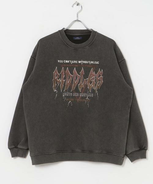 URBAN RESEARCH ITEMS / アーバンリサーチ アイテムズ スウェット | パウダー加工 クルーネックスウェットプルオーバー | 詳細14