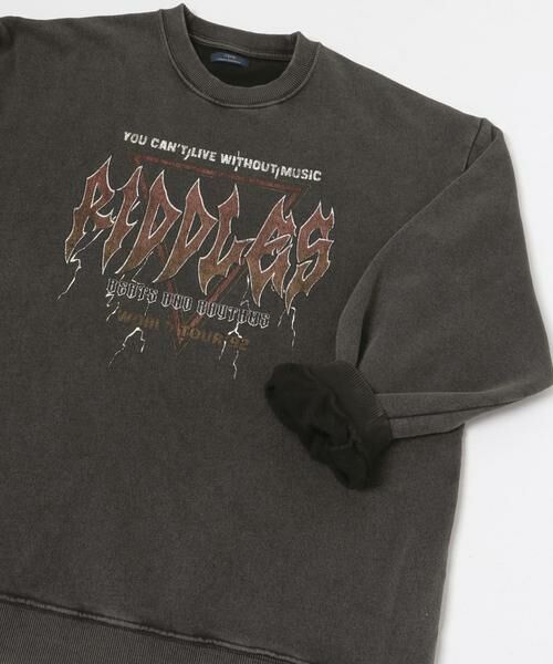 URBAN RESEARCH ITEMS / アーバンリサーチ アイテムズ スウェット | パウダー加工 クルーネックスウェットプルオーバー | 詳細15