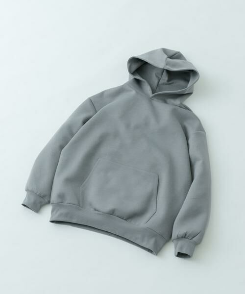URBAN RESEARCH ITEMS/アーバンリサーチ アイテムズ ストレッチダンボール プルオーバーパーカー グレー M URBAN RESEARCH ITEMS/アーバンリサーチ アイテムズ ストレッチダンボール プルオーバーパーカー グレー M