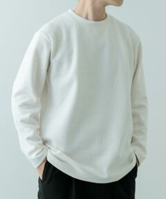 URBAN RESEARCH ITEMS / アーバンリサーチ アイテムズ Tシャツ | クルーネック リブ ヘビーウェイトTops