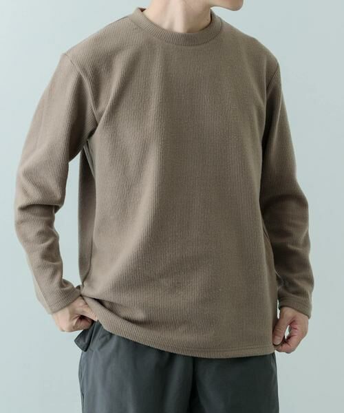 URBAN RESEARCH ITEMS / アーバンリサーチ アイテムズ Tシャツ | クルーネック リブ ヘビーウェイトTops | 詳細3