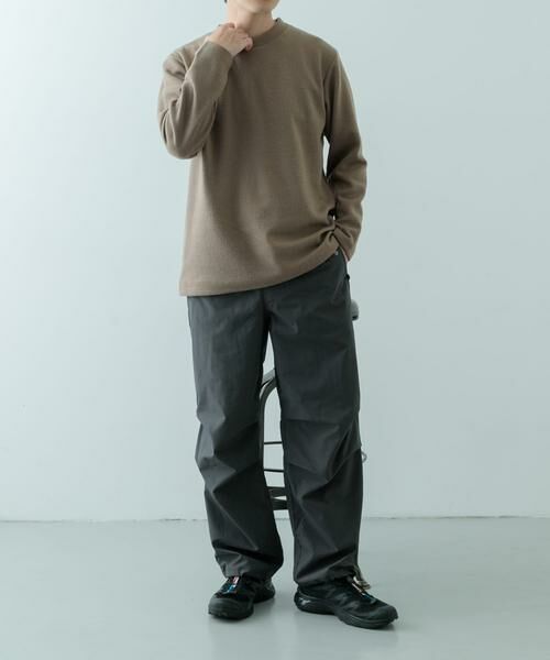 URBAN RESEARCH ITEMS / アーバンリサーチ アイテムズ Tシャツ | クルーネック リブ ヘビーウェイトTops | 詳細4