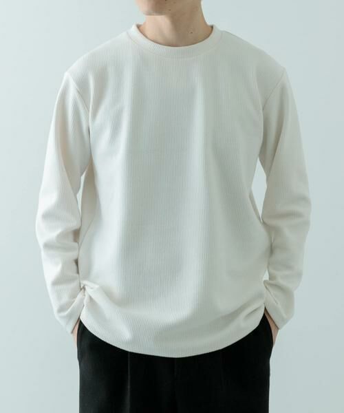 URBAN RESEARCH ITEMS / アーバンリサーチ アイテムズ Tシャツ | クルーネック リブ ヘビーウェイトTops | 詳細13