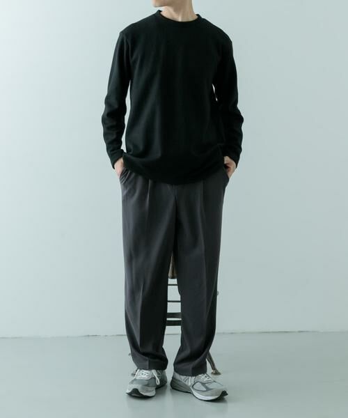 URBAN RESEARCH ITEMS / アーバンリサーチ アイテムズ Tシャツ | クルーネック リブ ヘビーウェイトTops | 詳細19