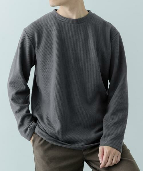 URBAN RESEARCH ITEMS / アーバンリサーチ アイテムズ Tシャツ | クルーネック リブ ヘビーウェイトTops | 詳細24