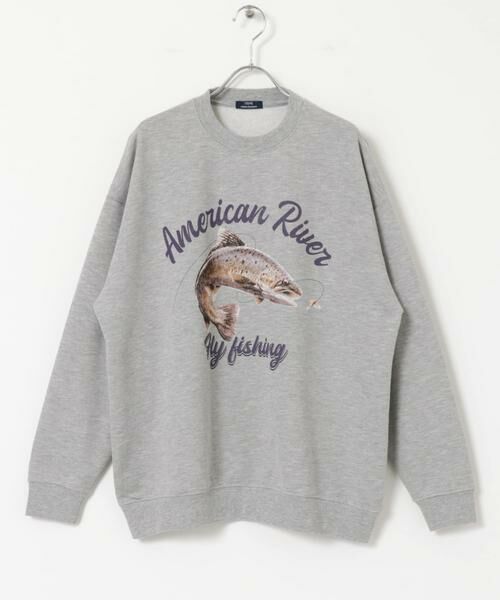 URBAN RESEARCH ITEMS / アーバンリサーチ アイテムズ スウェット | クルーネックスエット fishing | 詳細10