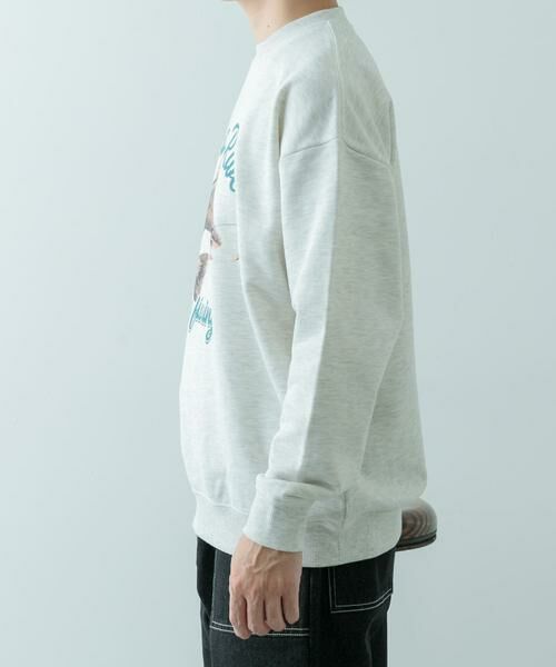 URBAN RESEARCH ITEMS / アーバンリサーチ アイテムズ スウェット | クルーネックスエット fishing | 詳細16