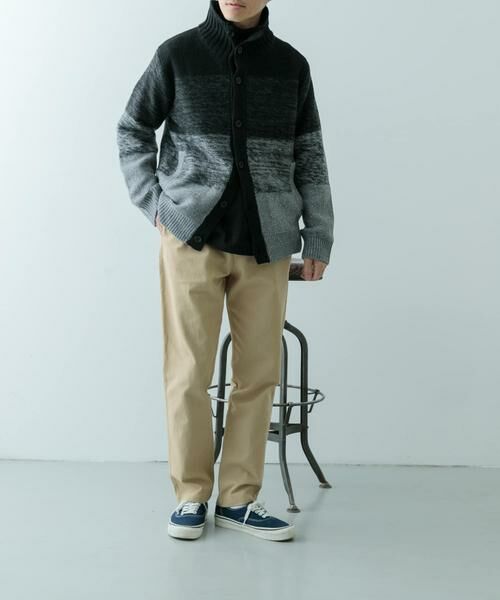 URBAN RESEARCH ITEMS / アーバンリサーチ アイテムズ カーディガン・ボレロ | ハイネック グラデーション ボタンニットカーディガン | 詳細4