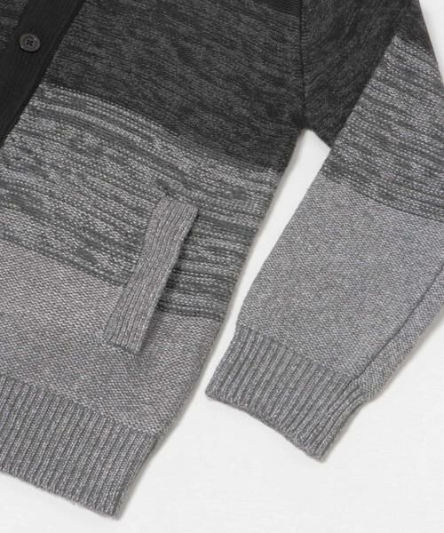 URBAN RESEARCH ITEMS / アーバンリサーチ アイテムズ カーディガン・ボレロ | ハイネック グラデーション ボタンニットカーディガン | 詳細6
