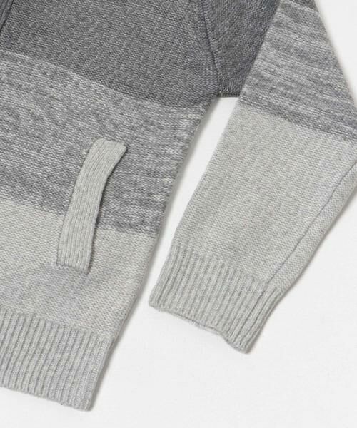 URBAN RESEARCH ITEMS / アーバンリサーチ アイテムズ カーディガン・ボレロ | ハイネック グラデーション ボタンニットカーディガン | 詳細15