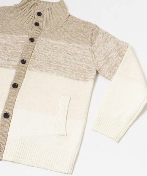 URBAN RESEARCH ITEMS / アーバンリサーチ アイテムズ カーディガン・ボレロ | ハイネック グラデーション ボタンニットカーディガン | 詳細20