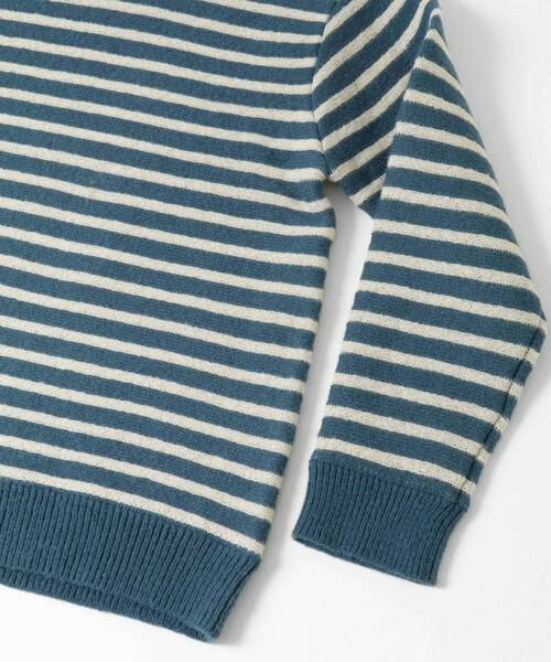 URBAN RESEARCH ITEMS / アーバンリサーチ アイテムズ ニット・セーター | クルーネック ボーダー ニット | 詳細7