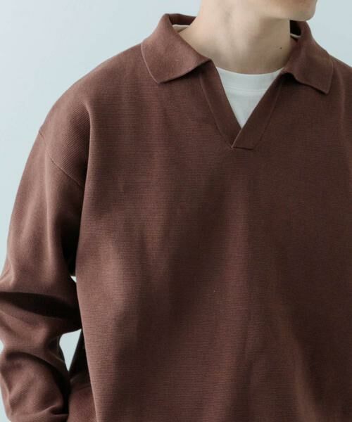 URBAN RESEARCH ITEMS / アーバンリサーチ アイテムズ ニット・セーター | 『抗菌/マシンウォッシャブル/UVカット』ミラノリブ スキッパーニットインナーセット | 詳細1