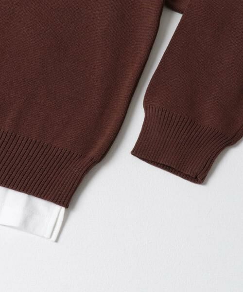 URBAN RESEARCH ITEMS / アーバンリサーチ アイテムズ ニット・セーター | 『抗菌/マシンウォッシャブル/UVカット』ミラノリブ スキッパーニットインナーセット | 詳細10