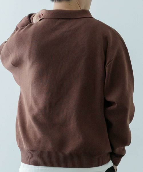 URBAN RESEARCH ITEMS / アーバンリサーチ アイテムズ ニット・セーター | 『抗菌/マシンウォッシャブル/UVカット』ミラノリブ スキッパーニットインナーセット | 詳細4