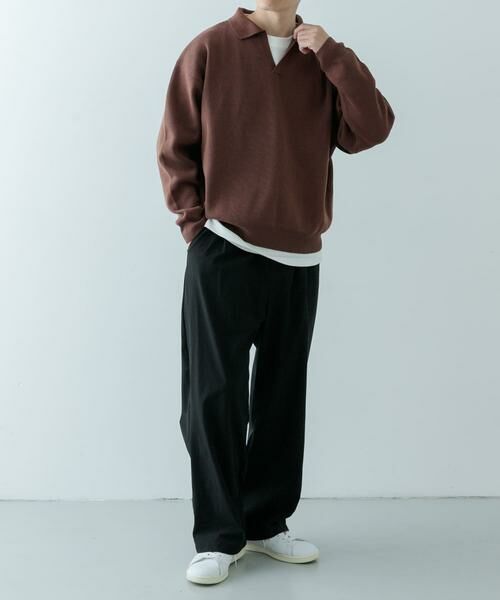 URBAN RESEARCH ITEMS / アーバンリサーチ アイテムズ ニット・セーター | 『抗菌/マシンウォッシャブル/UVカット』ミラノリブ スキッパーニットインナーセット | 詳細5