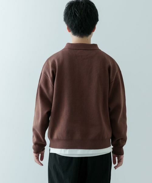 URBAN RESEARCH ITEMS / アーバンリサーチ アイテムズ ニット・セーター | 『抗菌/マシンウォッシャブル/UVカット』ミラノリブ スキッパーニットインナーセット | 詳細8