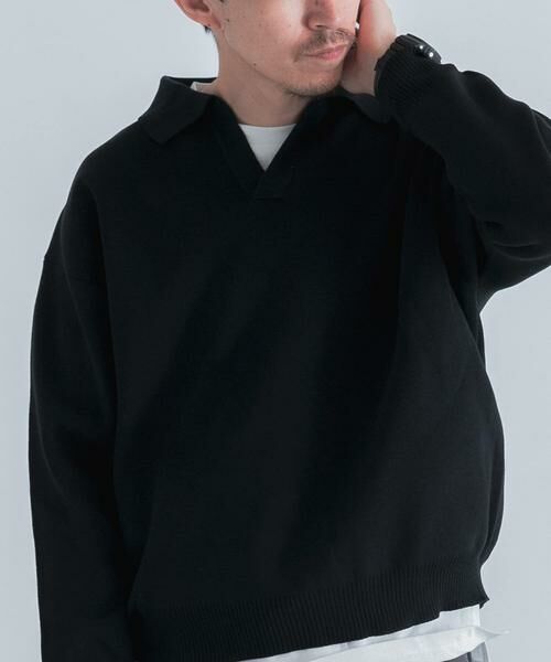 URBAN RESEARCH ITEMS / アーバンリサーチ アイテムズ ニット・セーター | 『抗菌/マシンウォッシャブル/UVカット』ミラノリブ スキッパーニットインナーセット | 詳細12