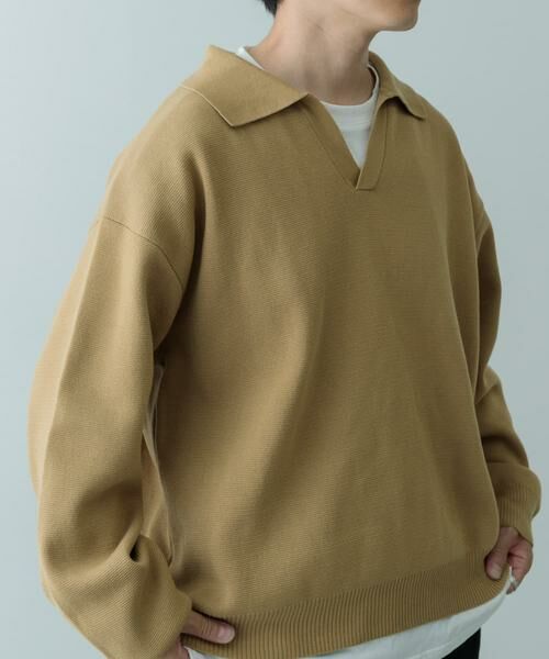 URBAN RESEARCH ITEMS / アーバンリサーチ アイテムズ ニット・セーター | 『抗菌/マシンウォッシャブル/UVカット』ミラノリブ スキッパーニットインナーセット | 詳細17