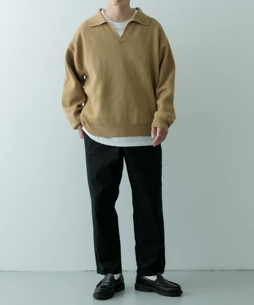 URBAN RESEARCH ITEMS / アーバンリサーチ アイテムズ ニット・セーター | 『抗菌/マシンウォッシャブル/UVカット』ミラノリブ スキッパーニットインナーセット | 詳細19